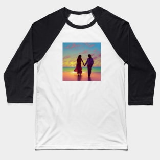 Romance on the Beach Baseball T-Shirt